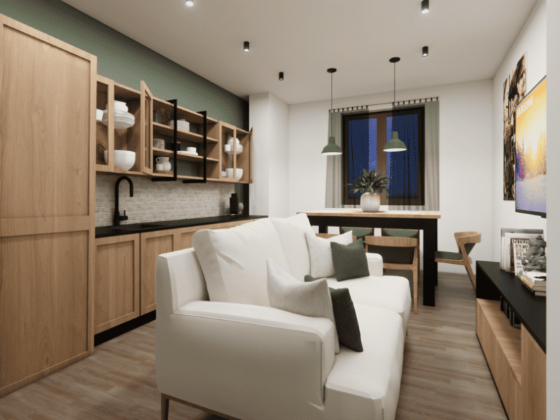 soggiorno-cucina-open-space